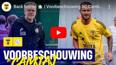 Voorbeschouwing SC Cambuur - Jong Ajax 