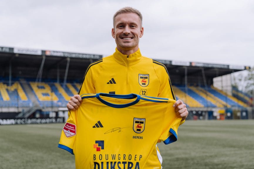 Mark Diemers, eerste aanvoerder SC Cambuur