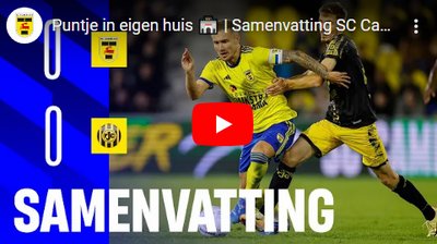 Samenvatting SC Cambuur - Roda JC