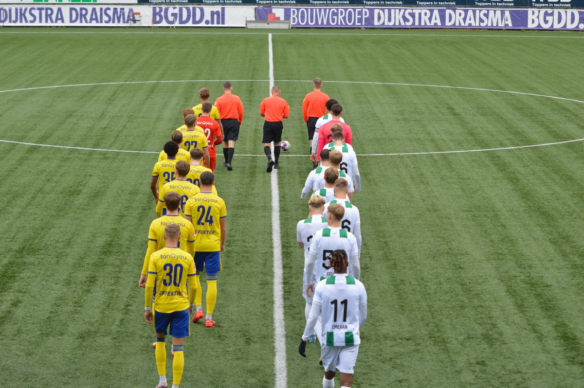 SC Cambuur o21 winst van FC Groningen o21 , verslag en foto's