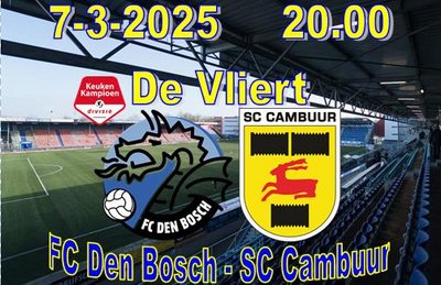 Prima winst SC Cambuur in Den Bosch