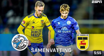 Samenvatting FC Den Bosch - SC Cambuur